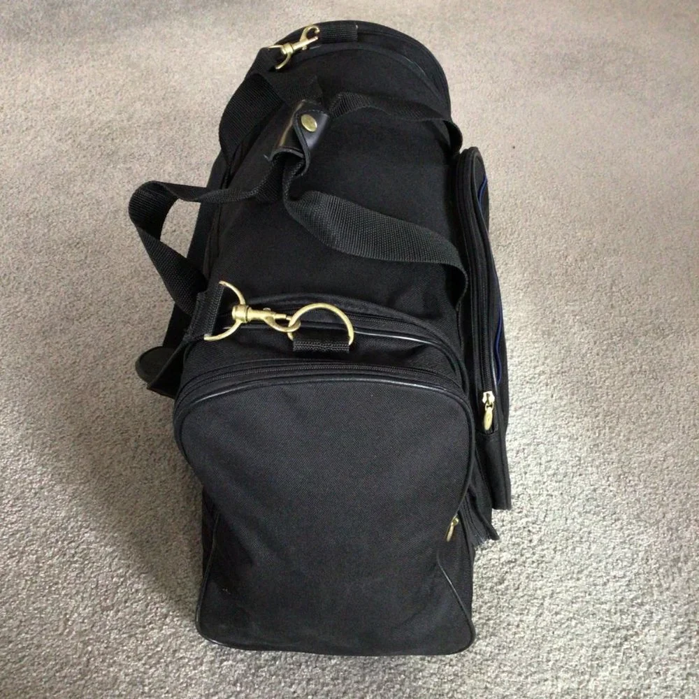 American Tourister - Black Canvas Travel Bag - Picture 6 of 15